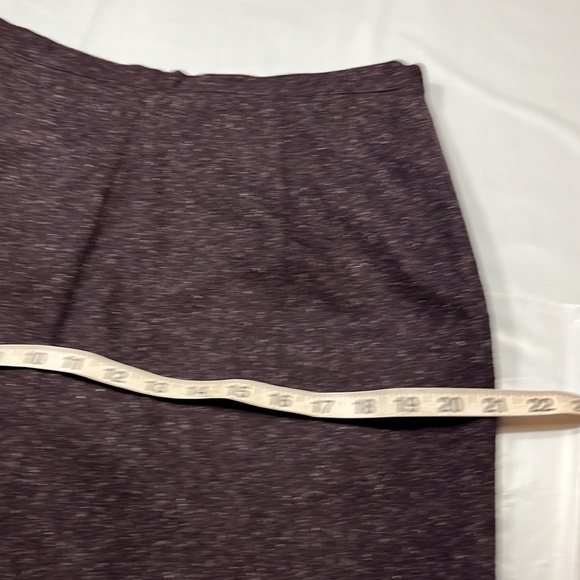 Norton Mcnaughton dark purple WOOL lined Trouser Pants high rise women’s sz  10 - Picture 15 of 16